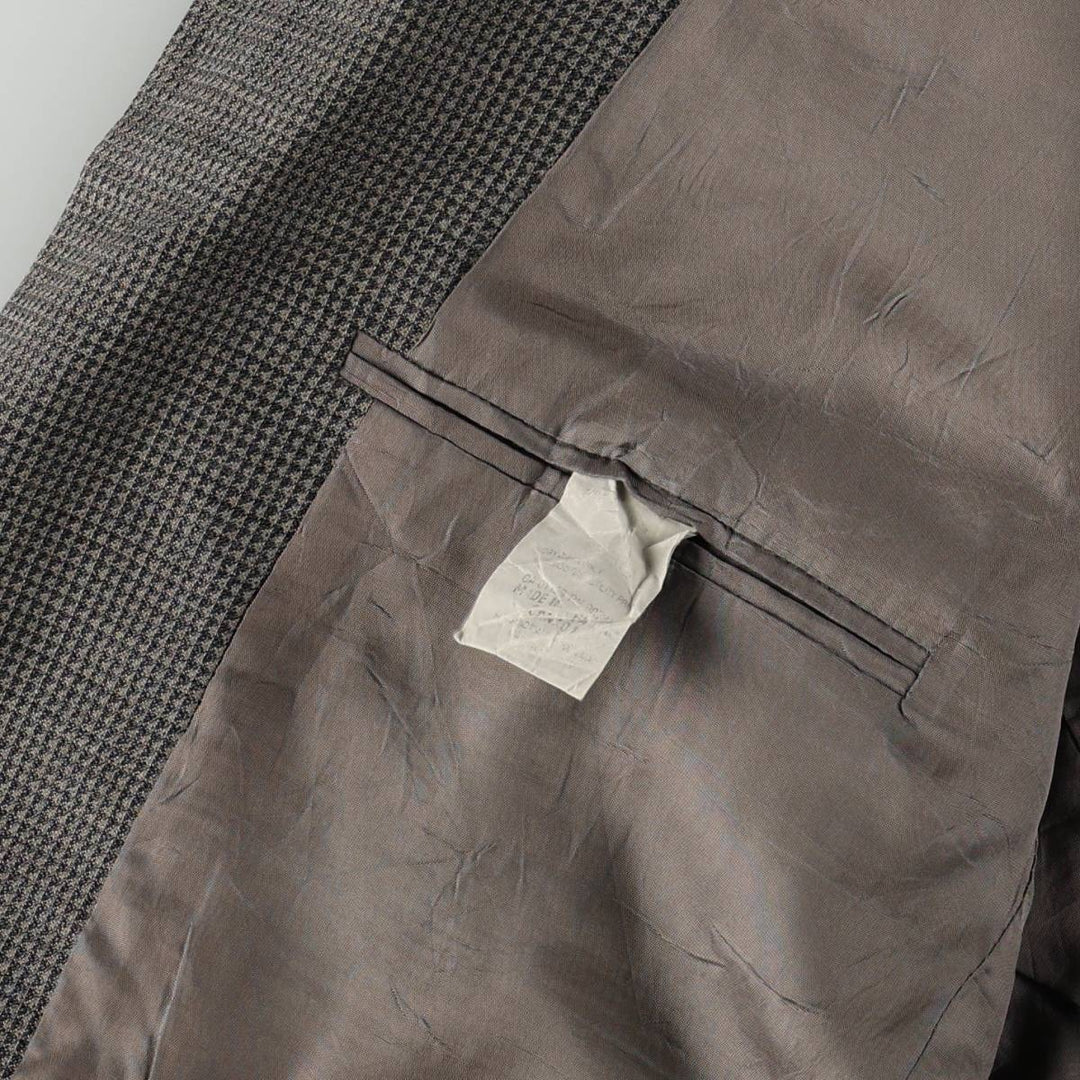 Ralph Lauren Chaps wool tailored jacket, made in Canada, men's size L unclear gray type Vintage Second Hand