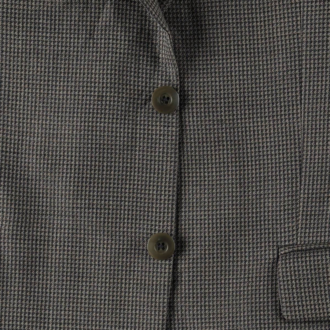 Ralph Lauren Chaps wool tailored jacket, made in Canada, men's size L unclear gray type Vintage Second Hand