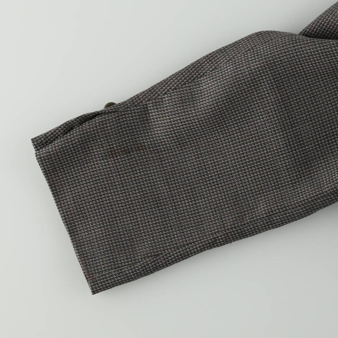 Ralph Lauren Chaps wool tailored jacket, made in Canada, men's size L unclear gray type Vintage Second Hand