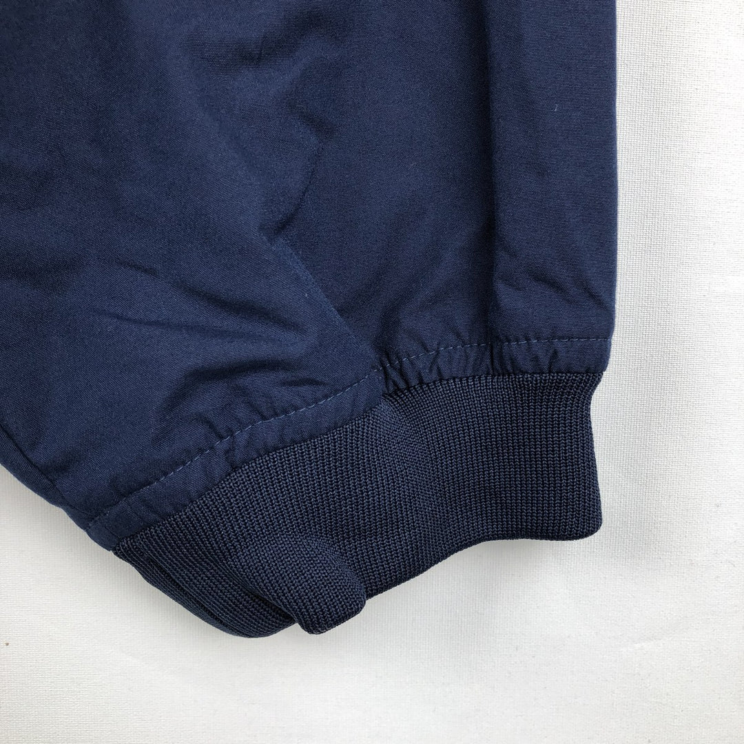 Nike V-neck Warm-up Pullover, Men's Size L (equivalent) polyester navy blue type Vintage Second Hand