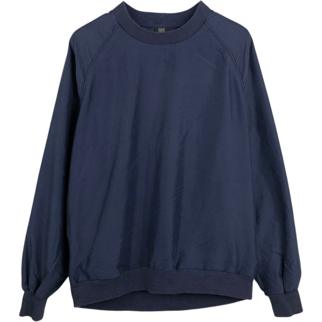 2000'S Nike Golf Warm-up Pullover, Men's Size M (approx.) polyester navy blue type Vintage Second Hand