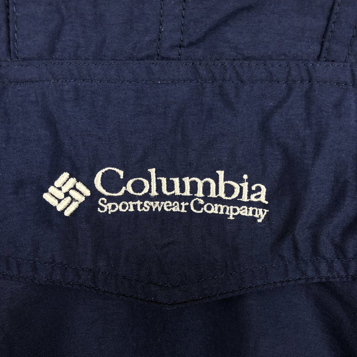90s-00'S Columbia Anorak Parka, Men's Size L (approx.), Vintage Nylon navy blue type Vintage Second Hand