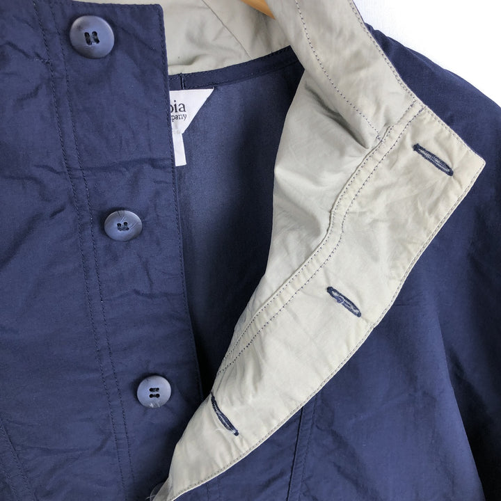90s-00'S Columbia Anorak Parka, Men's Size L (approx.), Vintage Nylon navy blue type Vintage Second Hand