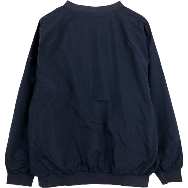 Ralph Lauren POLO by Ralph Lauren nylon pullover, men's size L Nylon navy blue type Vintage Second Hand