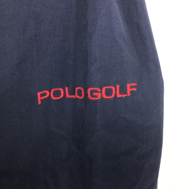 Ralph Lauren POLO by Ralph Lauren nylon pullover, men's size L Nylon navy blue type Vintage Second Hand