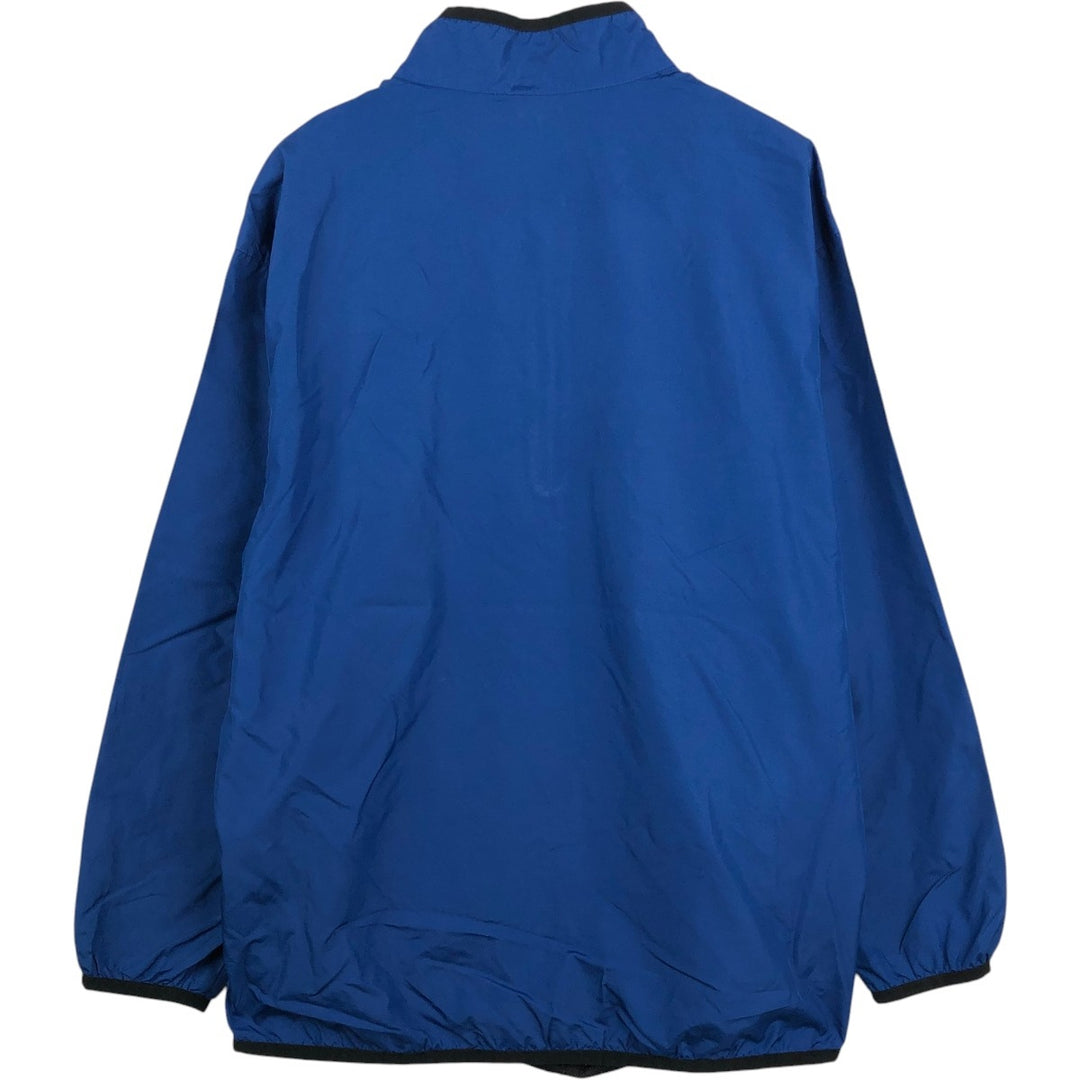 2000'S Nike Half-Zip Warm-Up Pullover, Men's XL polyester blue type Vintage Second Hand