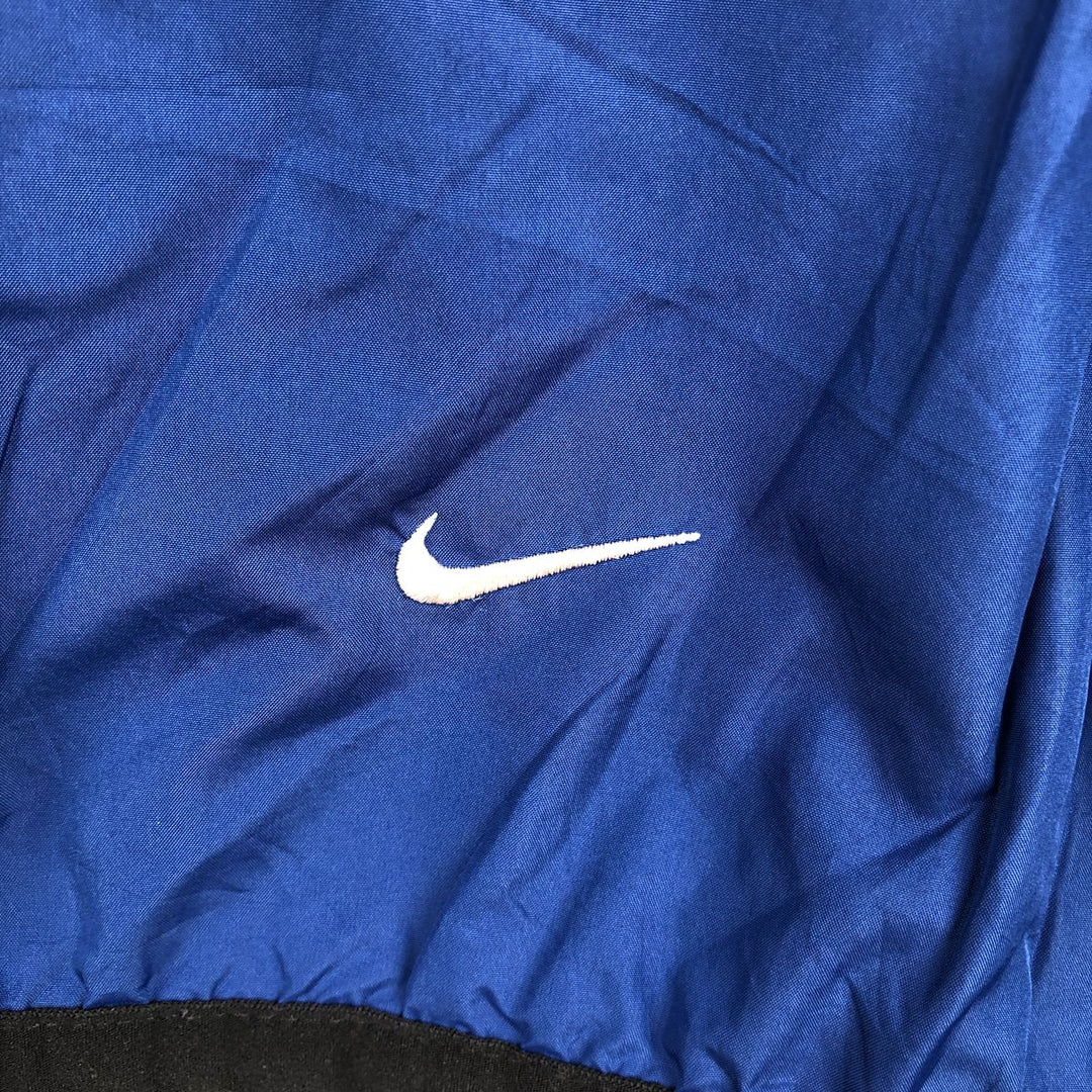 2000'S Nike Half-Zip Warm-Up Pullover, Men's XL polyester blue type Vintage Second Hand