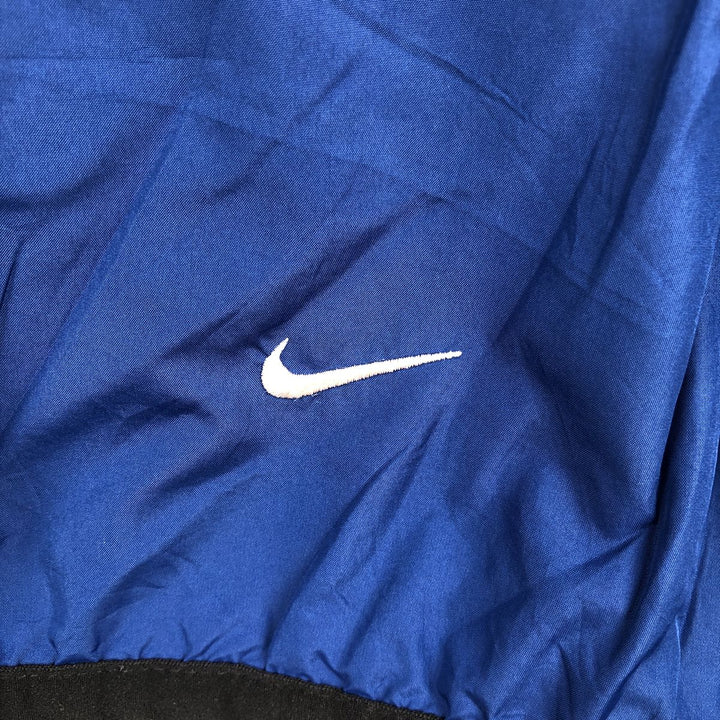 2000'S Nike Half-Zip Warm-Up Pullover, Men's XL polyester blue type Vintage Second Hand