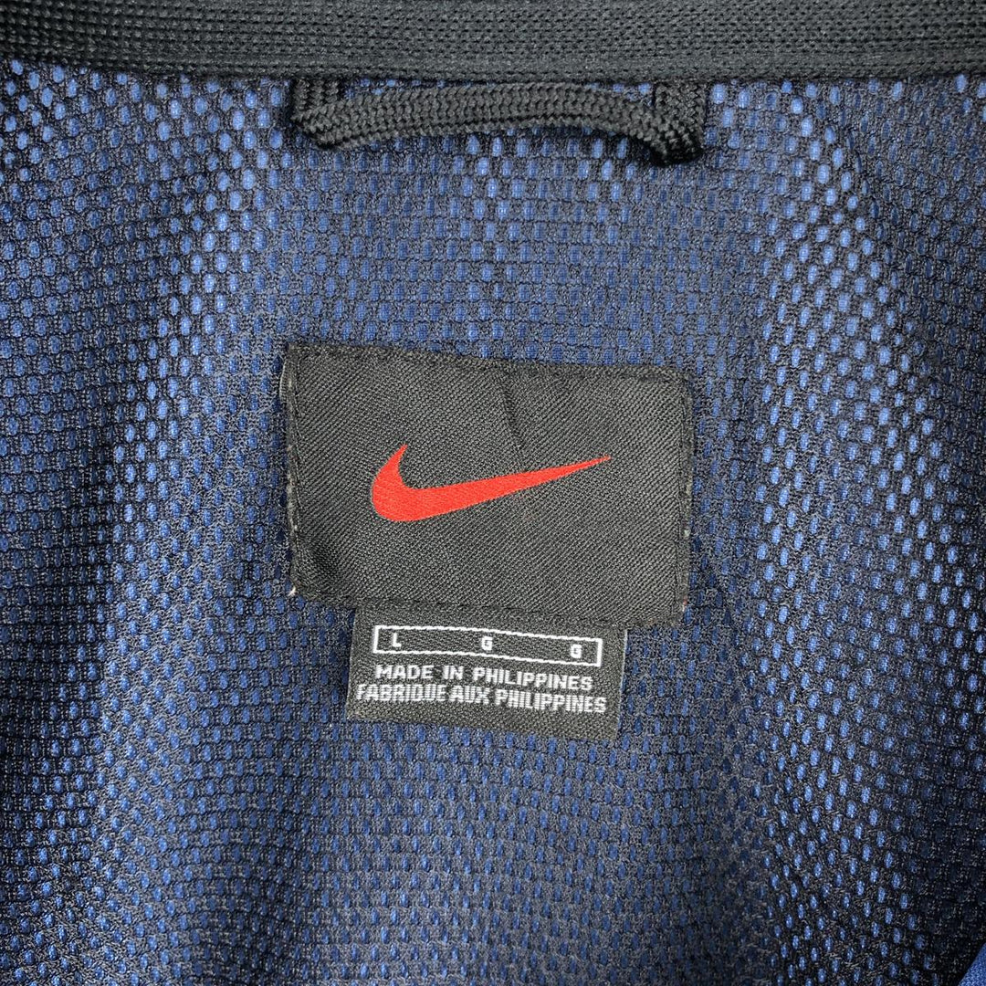 90'S Vintage Nike Anorak Jacket, Men's Size L polyester blue type Vintage Second Hand