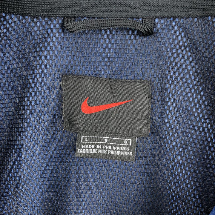 90'S Vintage Nike Anorak Jacket, Men's Size L polyester blue type Vintage Second Hand