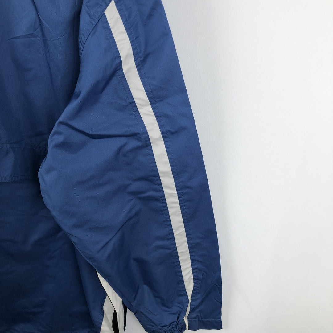 90'S Vintage Nike Anorak Jacket, Men's Size L polyester blue type Vintage Second Hand