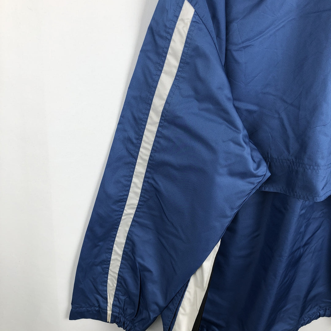 90'S Vintage Nike Anorak Jacket, Men's Size L polyester blue type Vintage Second Hand
