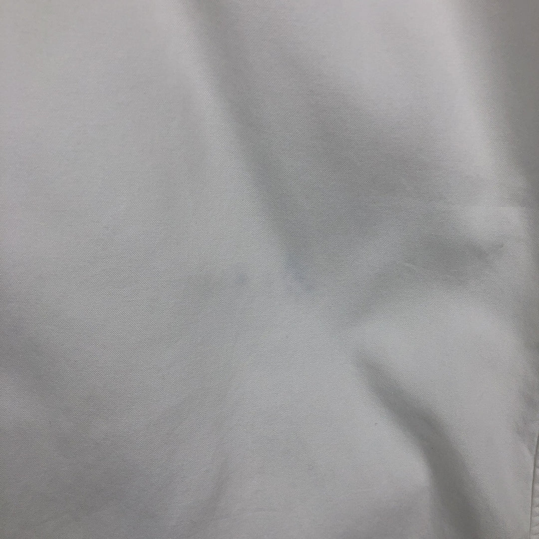 Ralph Lauren YARMOUTH long sleeve button down shirt, men's size L cotton white type Vintage Second Hand