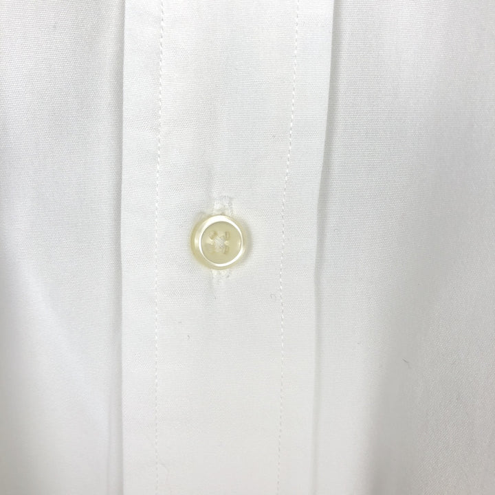 Ralph Lauren BLAKE CLASSIC FIT Long-Sleeve Button-Down Shirt, Men's Size XL (approx.) cotton white type Vintage Second Hand