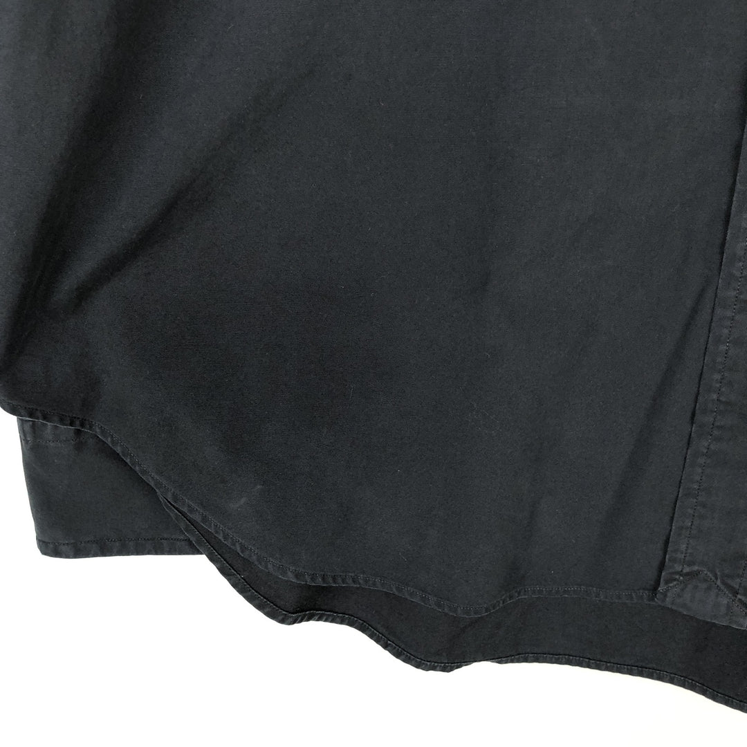 Ralph Lauren Classic Fit Long Sleeve Button Down Shirt Men's XL cotton black type Vintage Second Hand