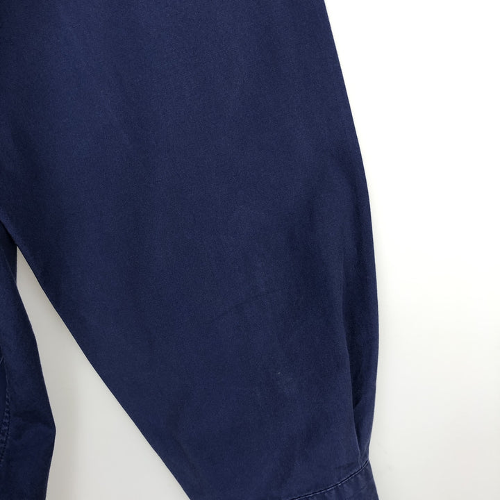 Ralph Lauren Classic Fit Long Sleeve Button Down Shirt Men's XL cotton Navy blue Vintage Second Hand