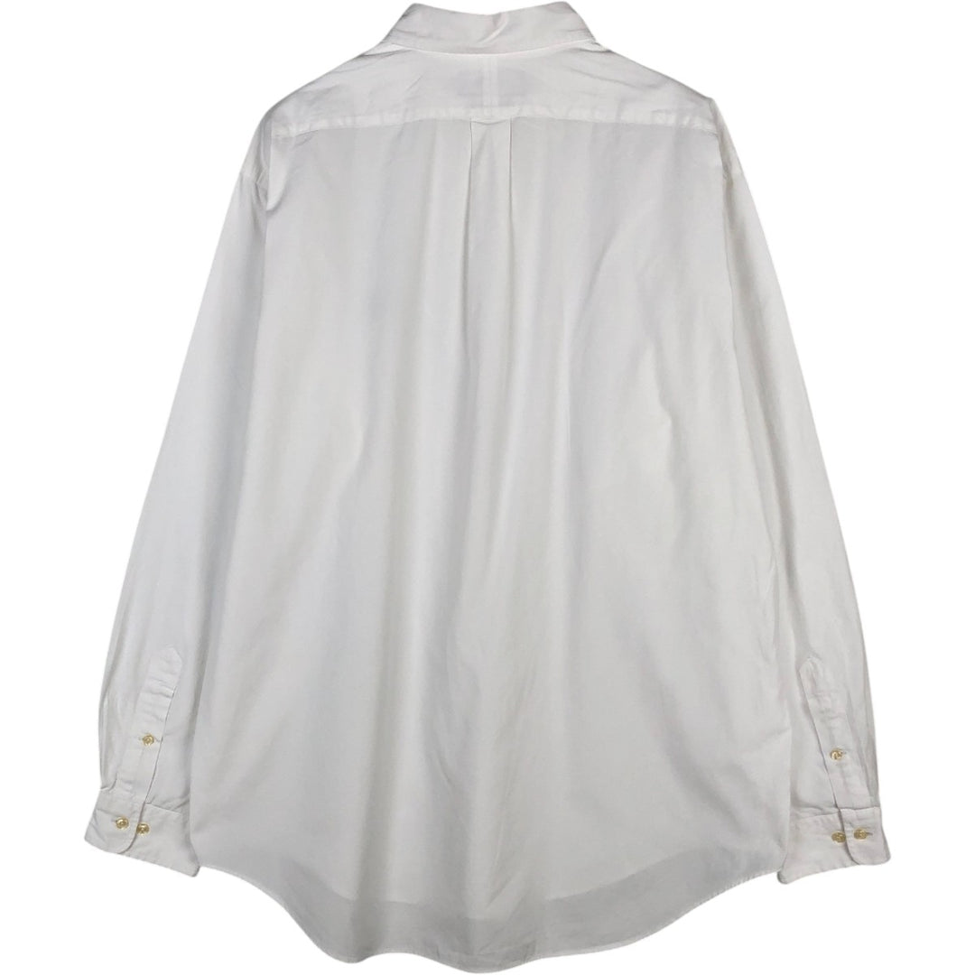 Ralph Lauren Classic Fit Long Sleeve Button Down Shirt Men's XXL cotton white type Vintage Second Hand