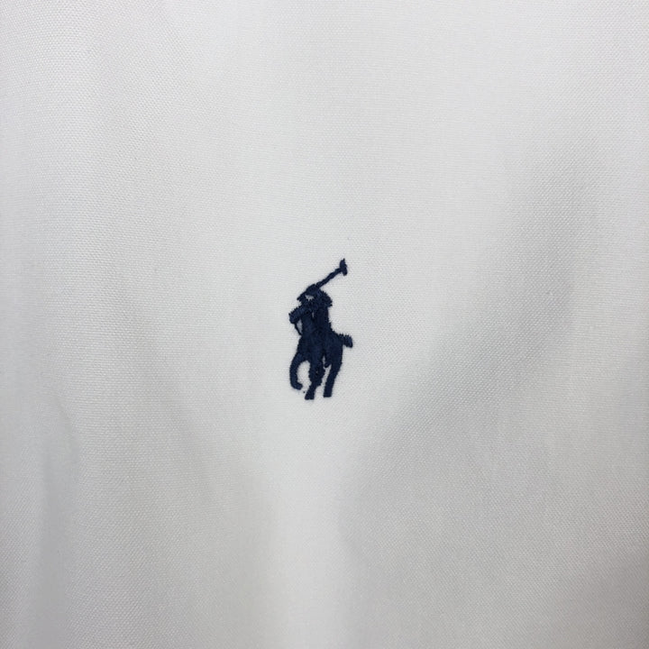 Ralph Lauren Classic Fit Long Sleeve Button Down Shirt Men's XXL cotton white type Vintage Second Hand