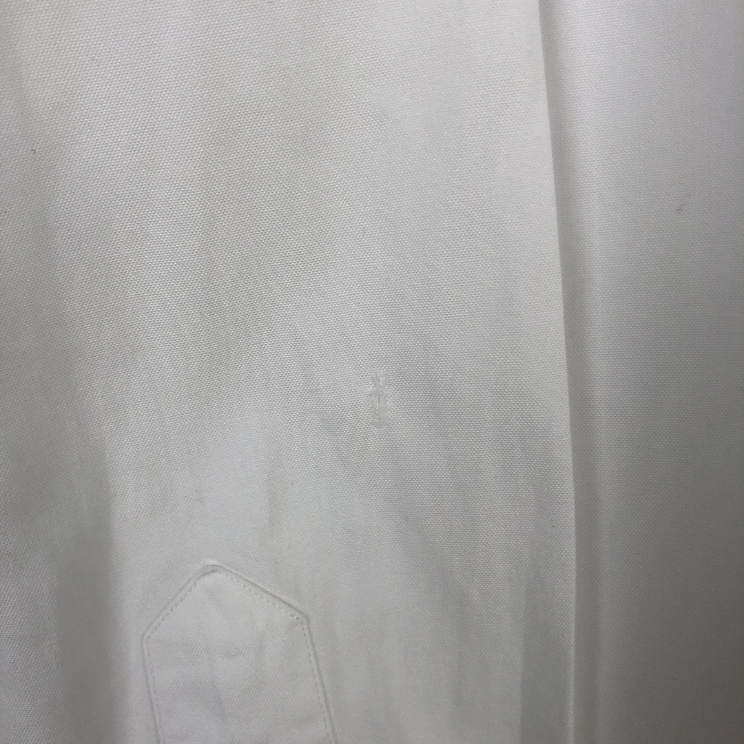 Ralph Lauren Classic Fit Long Sleeve Button Down Shirt Men's XXL cotton white type Vintage Second Hand
