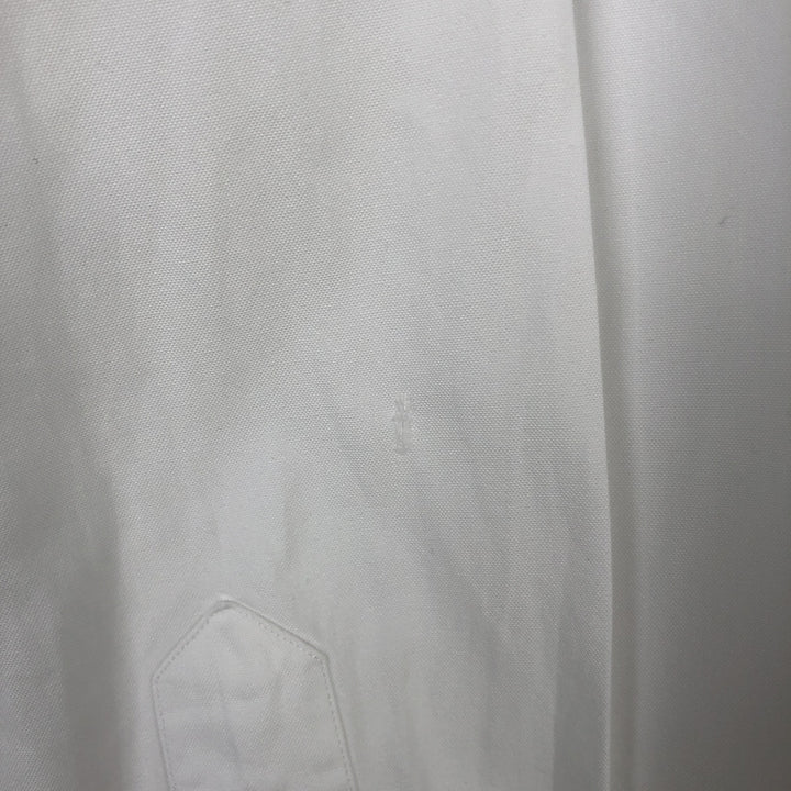 Ralph Lauren Classic Fit Long Sleeve Button Down Shirt Men's XXL cotton white type Vintage Second Hand