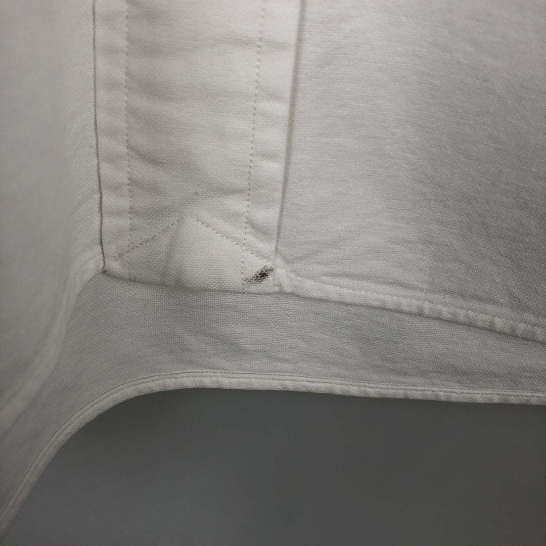 Ralph Lauren Classic Fit Long Sleeve Button Down Shirt, Men's Size L cotton white type Vintage Second Hand