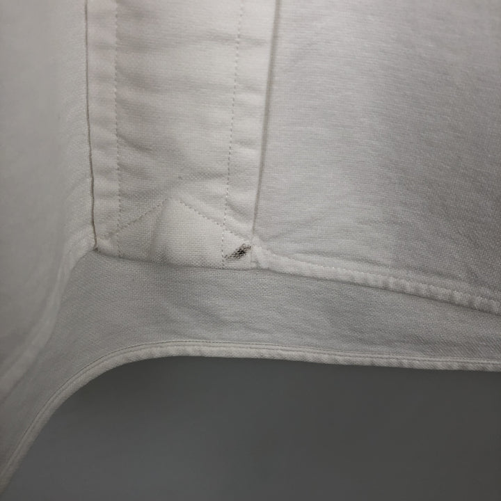 Ralph Lauren Classic Fit Long Sleeve Button Down Shirt, Men's Size L cotton white type Vintage Second Hand