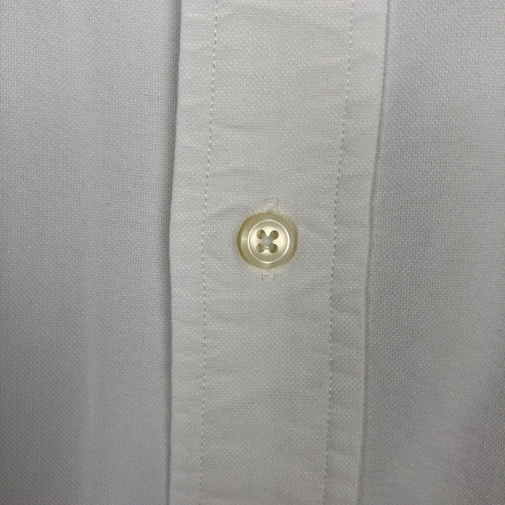 Ralph Lauren long sleeve button down shirt, men's XXL size cotton white type Vintage Second Hand