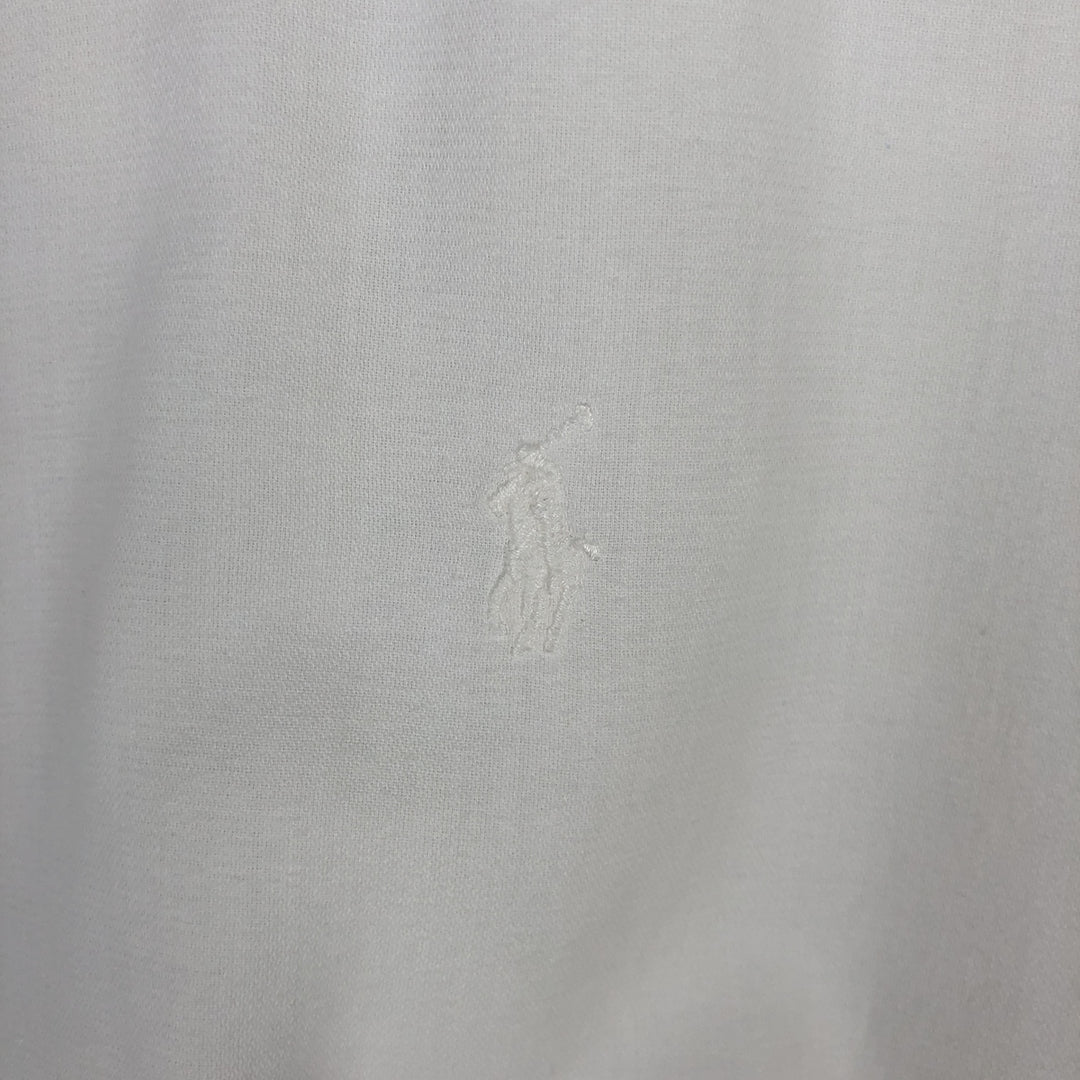 Ralph Lauren ANDREW Long-Sleeve Cotton Shirt, Men's Size XXL (approx.) cotton white type Vintage Second Hand