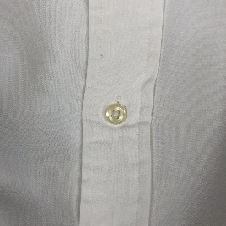 Ralph Lauren ANDREW Long-Sleeve Cotton Shirt, Men's Size XXL (approx.) cotton white type Vintage Second Hand