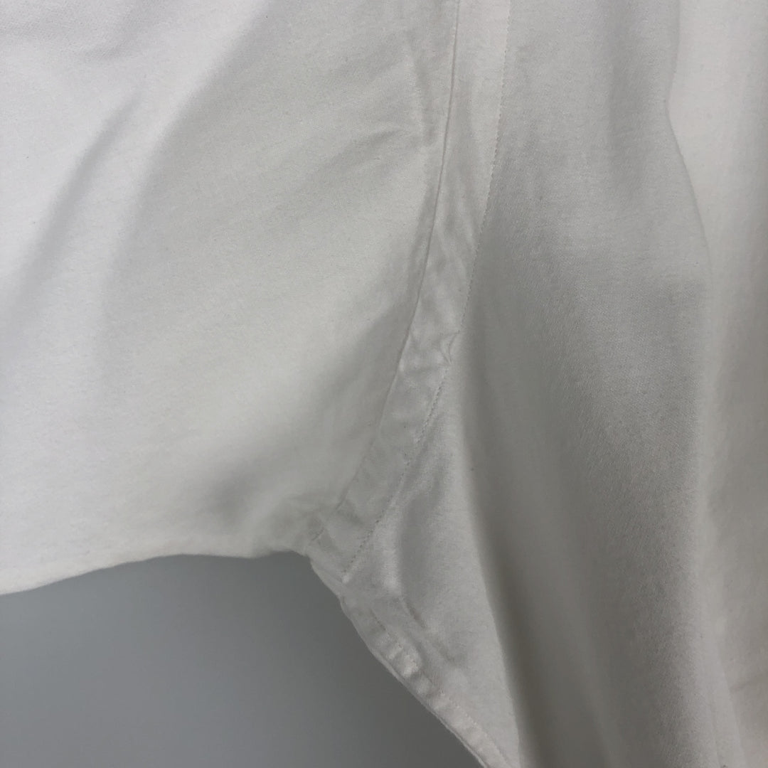 Ralph Lauren ANDREW Long-Sleeve Cotton Shirt, Men's Size XXL (approx.) cotton white type Vintage Second Hand