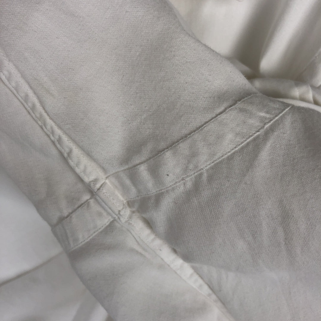 Ralph Lauren ANDREW Long-Sleeve Cotton Shirt, Men's Size XXL (approx.) cotton white type Vintage Second Hand