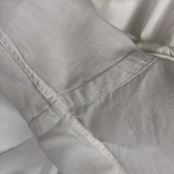 Ralph Lauren ANDREW Long-Sleeve Cotton Shirt, Men's Size XXL (approx.) cotton white type Vintage Second Hand