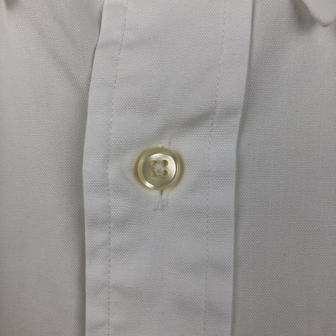 Ralph Lauren YARMOUTH long sleeve button down shirt, men's XXL size cotton white type Vintage Second Hand