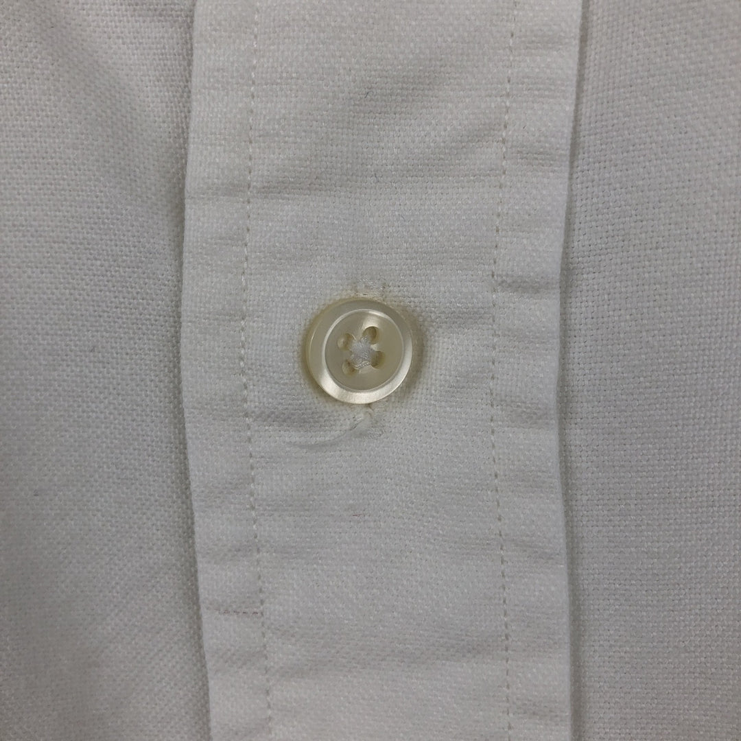 Ralph Lauren long sleeve button down shirt, men's XL size cotton white type Vintage Second Hand