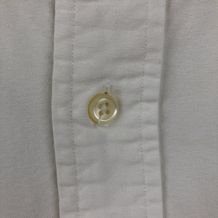 Ralph Lauren Classic Fit Long Sleeve Button Down Shirt Men's XL cotton white type Vintage Second Hand