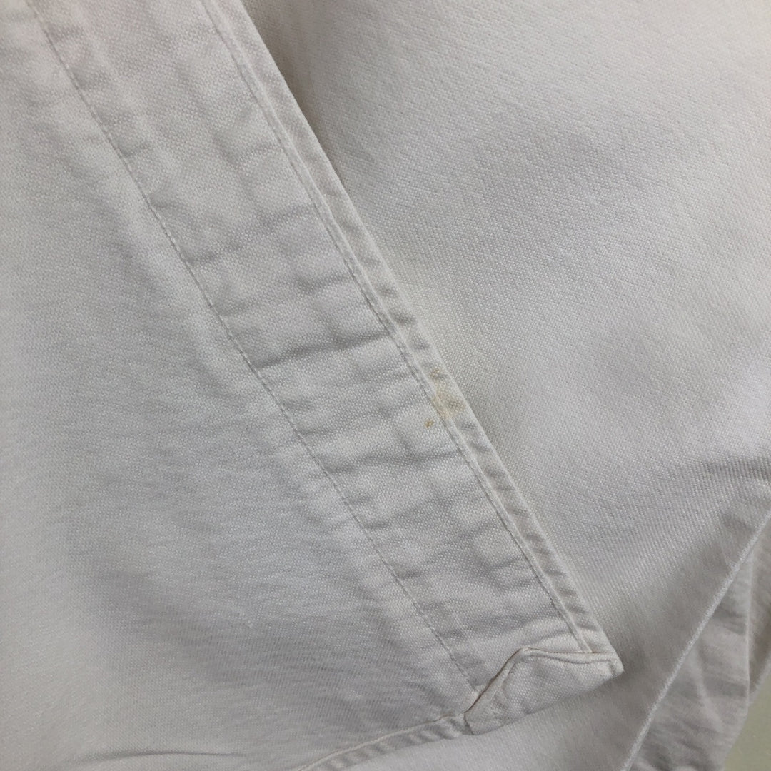 Ralph Lauren BLAKE CLASSIC FIT Long-Sleeve Button-Down Shirt, Men's Size XL (approx.) cotton white type Vintage Second Hand