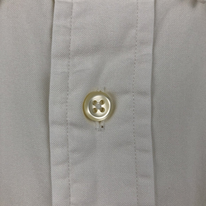 Ralph Lauren YARMOUTH long sleeve button down shirt, men's XL size cotton white type Vintage Second Hand