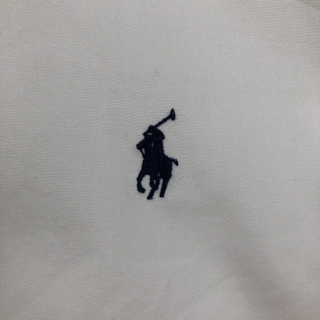 Ralph Lauren Classic Fit Long Sleeve Button Down Shirt Men's XL cotton white type Vintage Second Hand