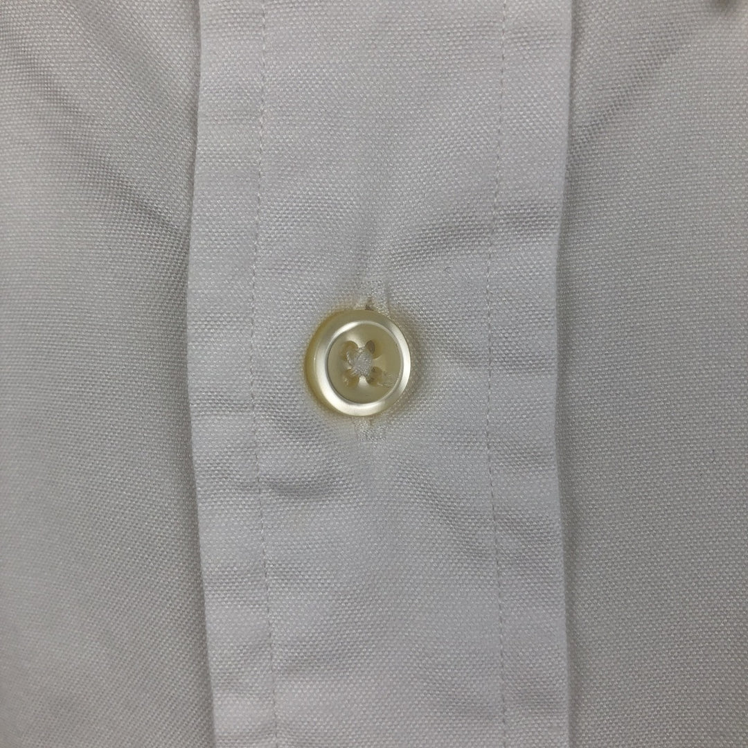Ralph Lauren Classic Fit Long Sleeve Button Down Shirt Men's XL cotton white type Vintage Second Hand