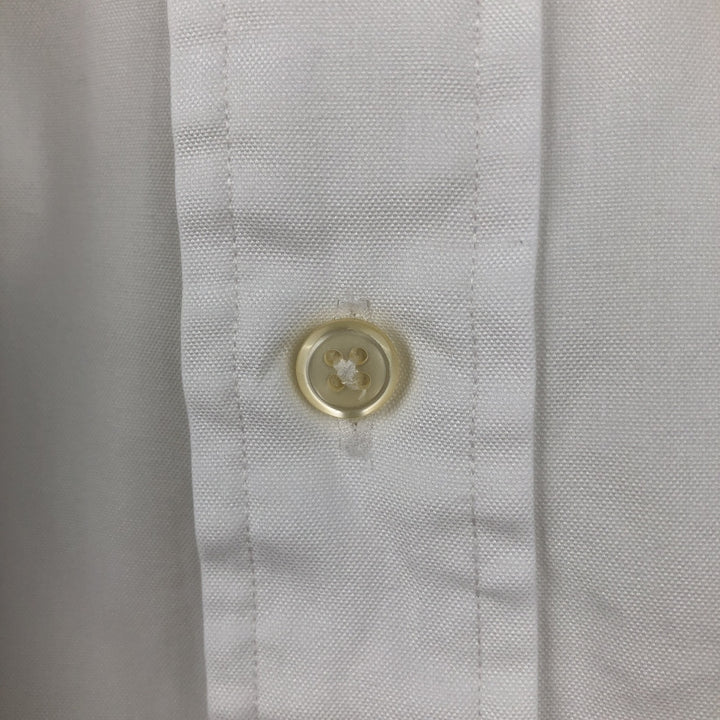 Ralph Lauren YARMOUTH long sleeve button down shirt, men's XXL size cotton white type Vintage Second Hand