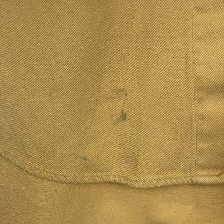 Ralph Lauren long sleeve button down shirt, men's size L cotton yellow type Vintage Second Hand