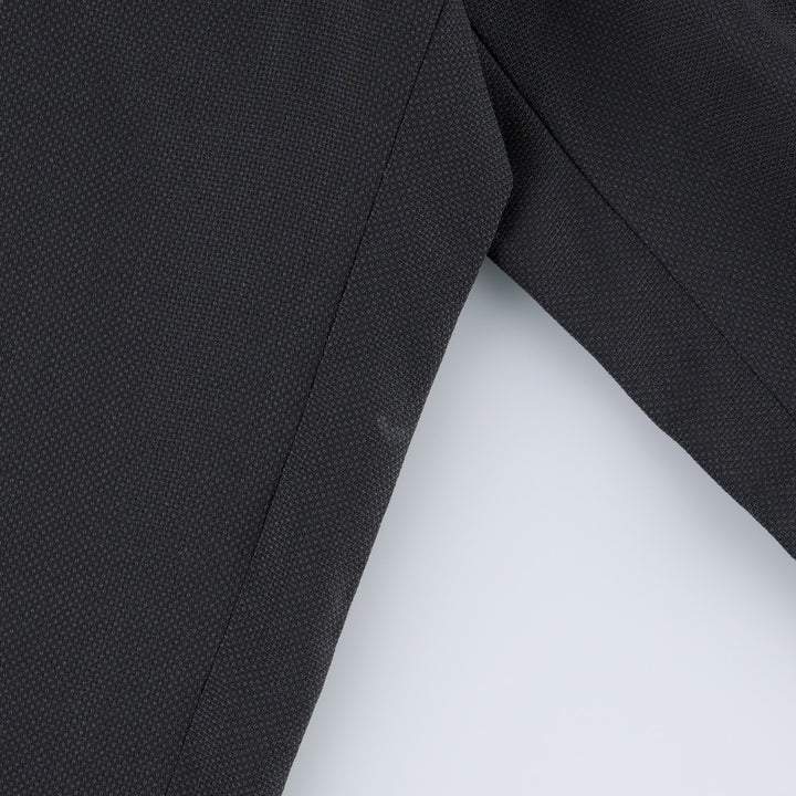 Hugo Boss Apollon Akropolis two-pleat slacks, men's size W33 (approx.) wool Charcoal Vintage Second Hand