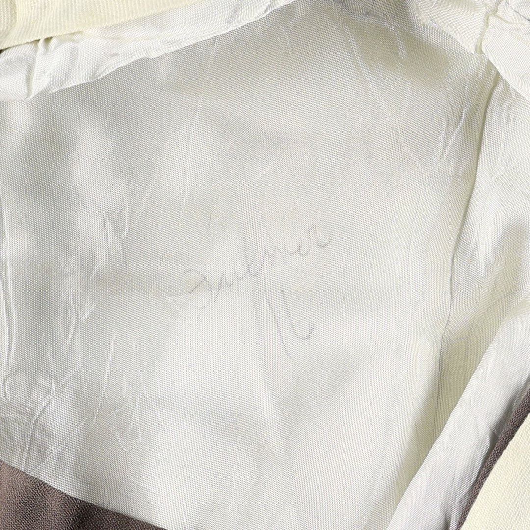 One-pleat slacks pants, men's size W30 equivalent. unclear brown type Vintage Second Hand