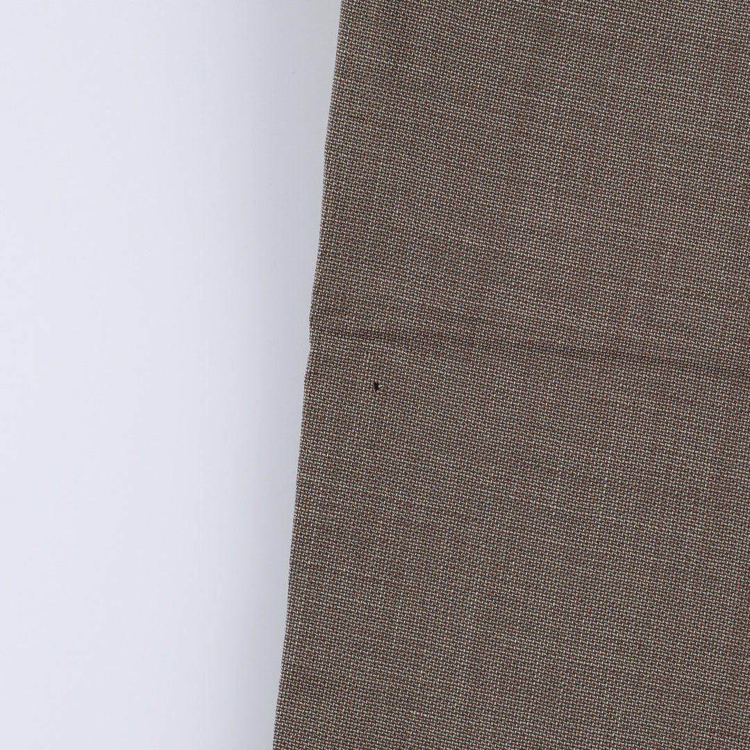 Daniel Gray two-pleat slacks, men's size W34 (approx.) unclear brown type Vintage Second Hand