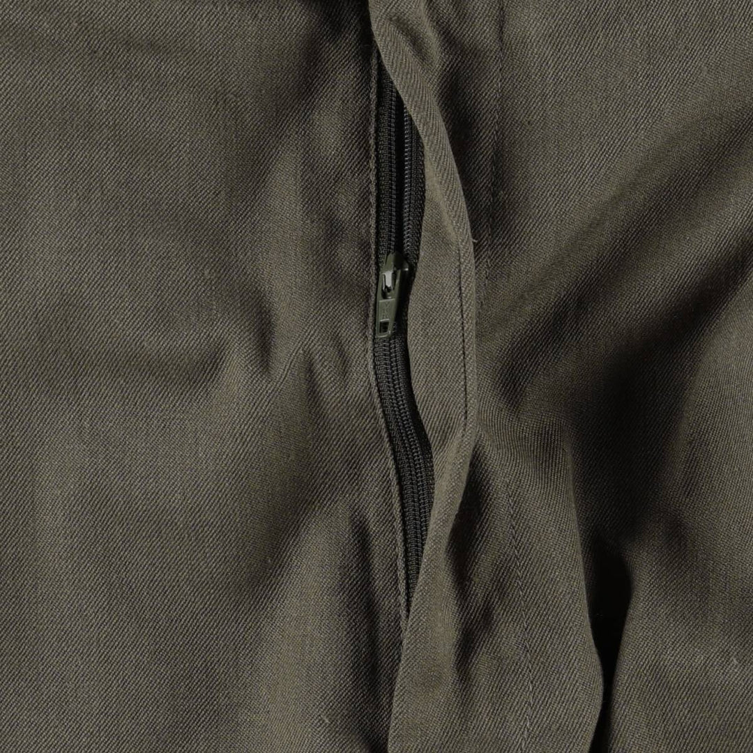 Hartmarx John Alexander Two-Pleat Slacks, Made in USA, Men's Size W34 (approx.) polyester Khaki type sage green Vintage Second Hand
