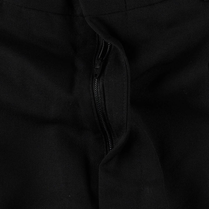 80s-90'S City Streets Three-Pleat Slacks Pants, Men's Size W33 (approx.), Vintage polyester black type Vintage Second Hand
