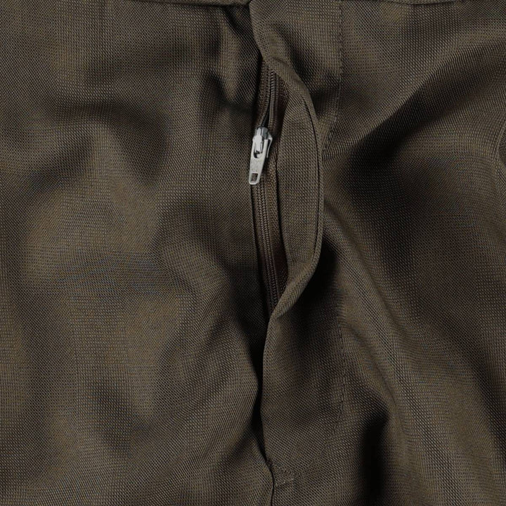 Marks and Spencer St Michael Two-Pleat Slacks Pants, Men's W33 (approx.) polyester Khaki type Vintage Second Hand
