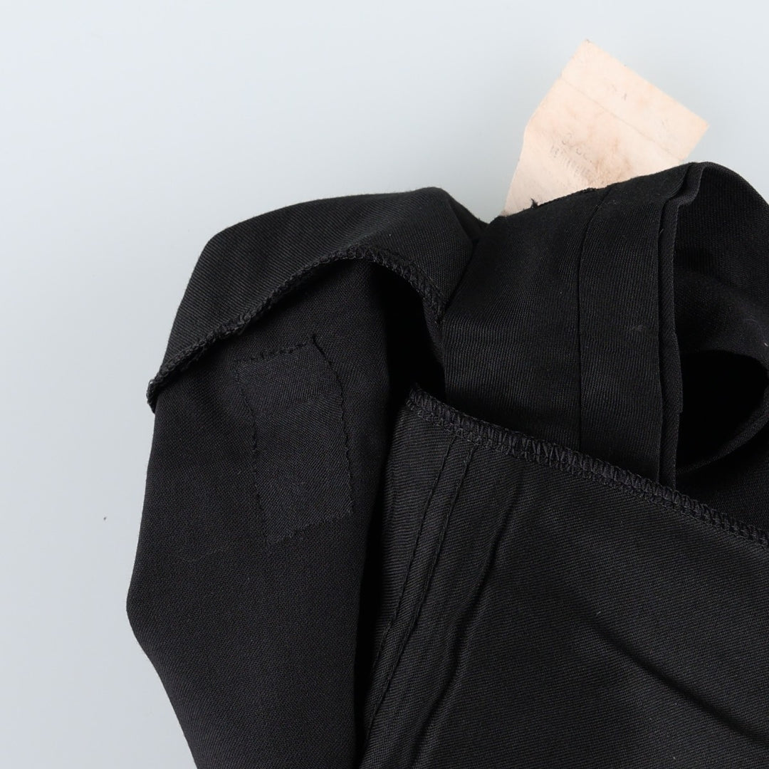 Calvin Klein one-tuck slacks, made in the USA, men's size W34 (approx.). unclear black type Vintage Second Hand