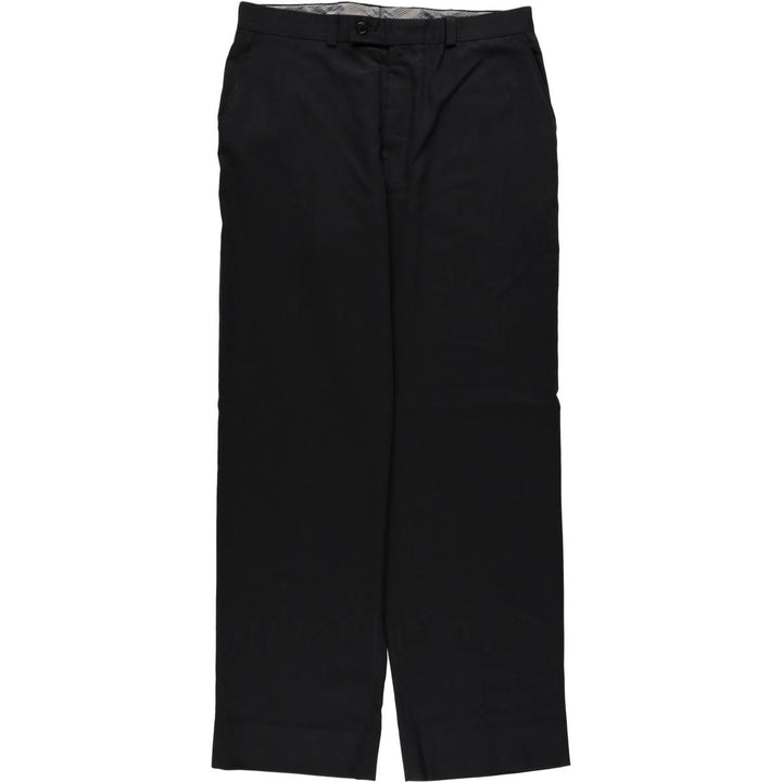 Calvin Klein wool trousers/slacks, made in Canada, men's size W32 (approx.). wool black type Vintage Second Hand