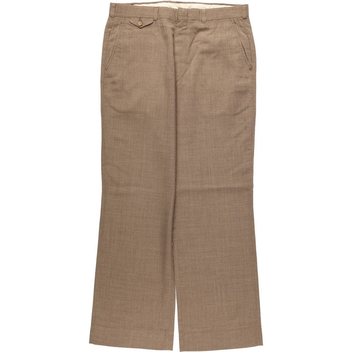 Vintage 80'S men's slacks, size W34 unclear Beige type Vintage Second Hand